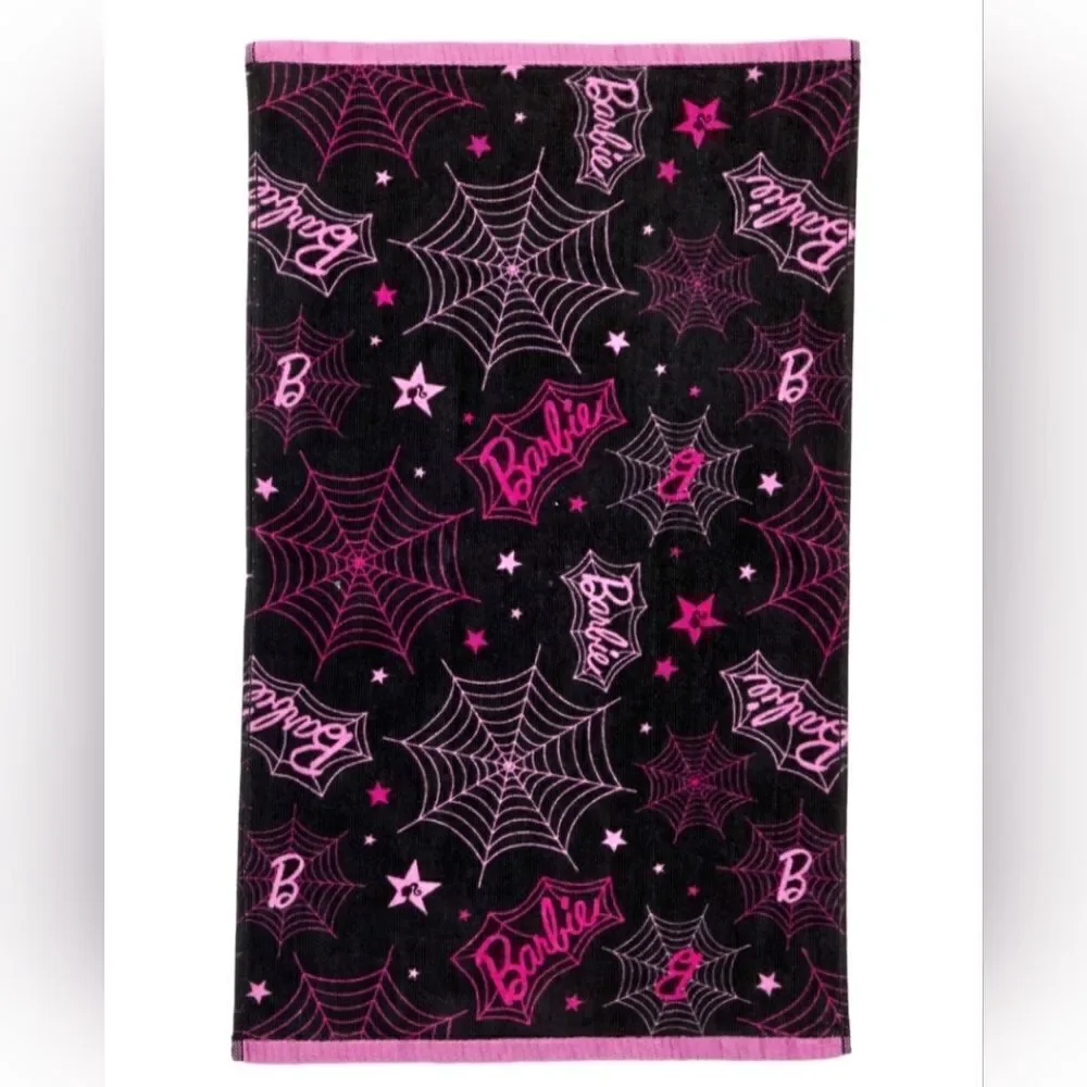 Nwt Barbie Halloween 2 pc Hand Towels